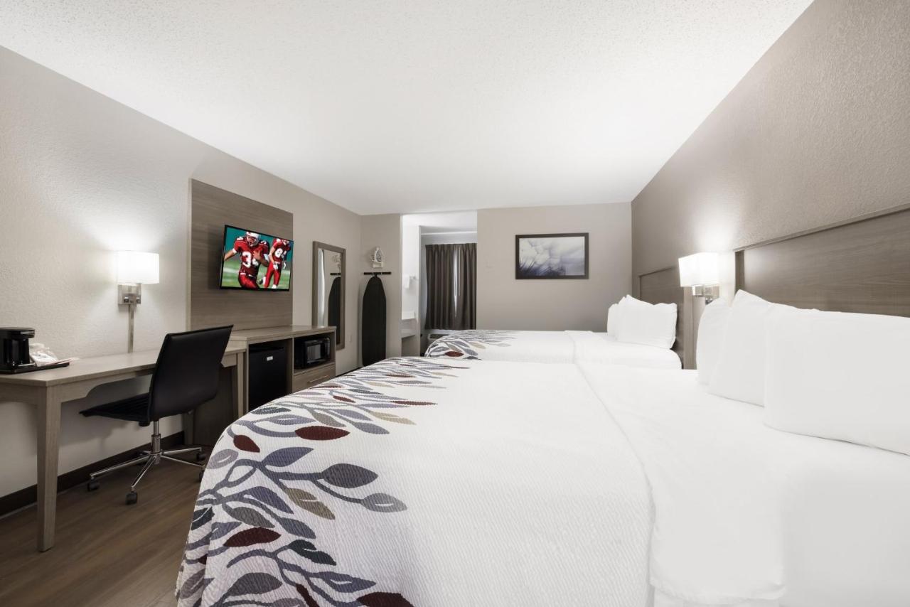 Superior Room with Two Queen Beds Non-Smoking at Red Roof Inn Weedsport
