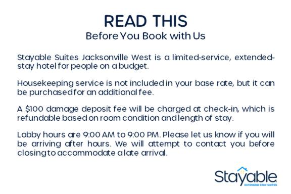  | Stayable Suites Jax West