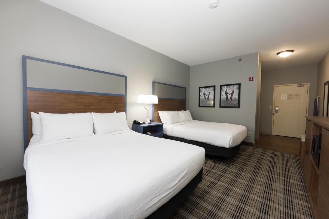 Queen Room with Two Queen Beds - Disability Access at AmericInn by Wyndham Duluth