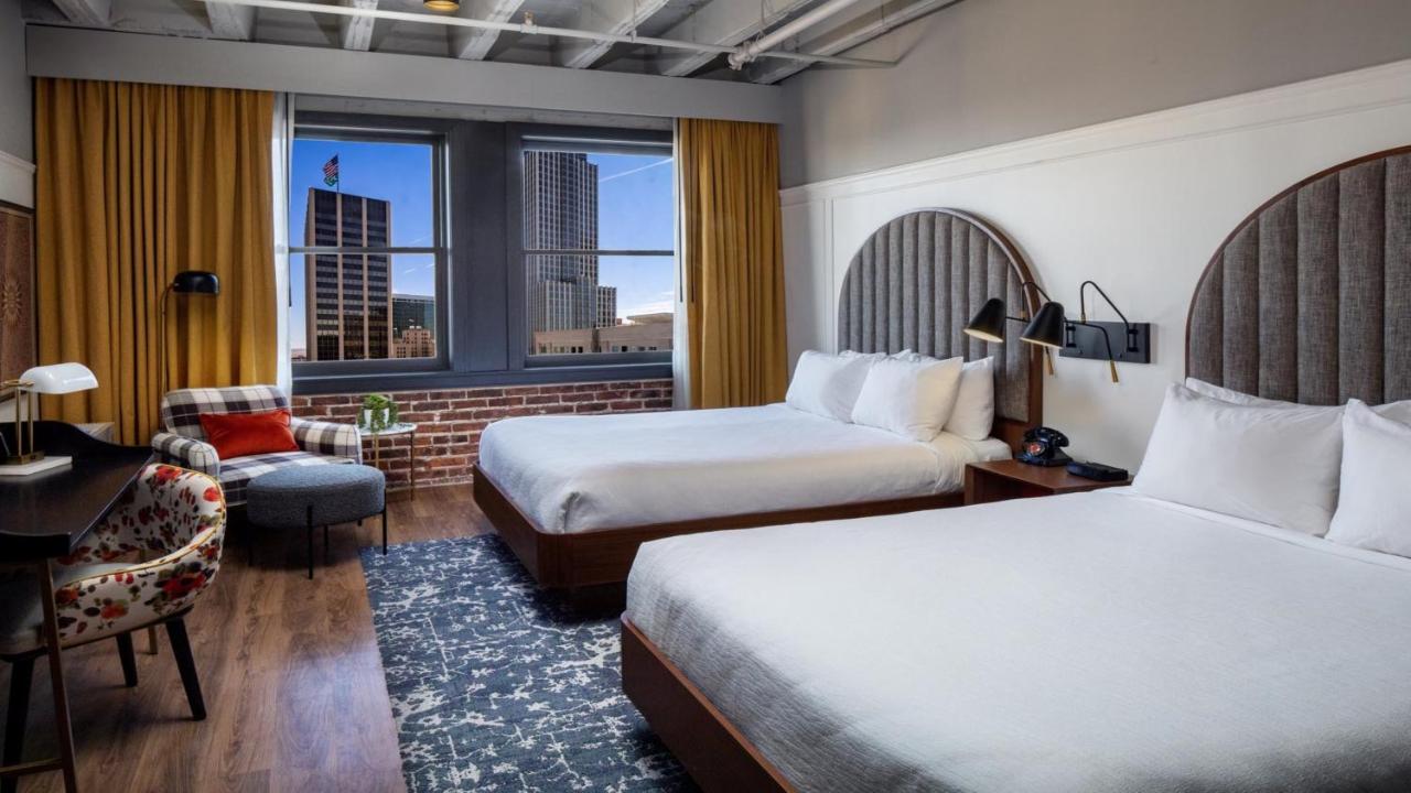 Queen Room with Two Queen Beds - Hearing Accessible/Non-Smoking at Hotel Indigo Omaha Downtown by IHG