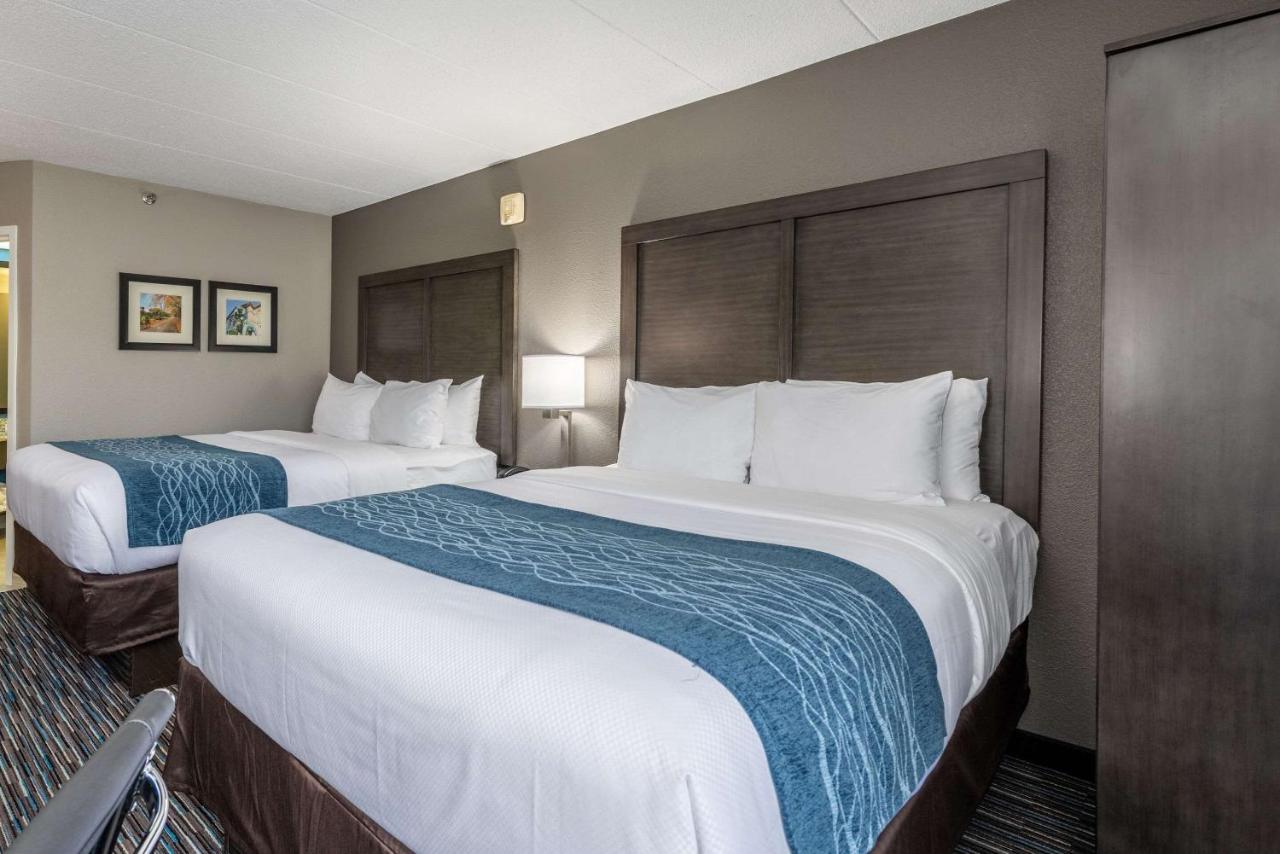 Standard Queen Room with Two Queen Beds - Non-Smoking at Comfort Inn Chicago Schaumburg - O'Hare Airport
