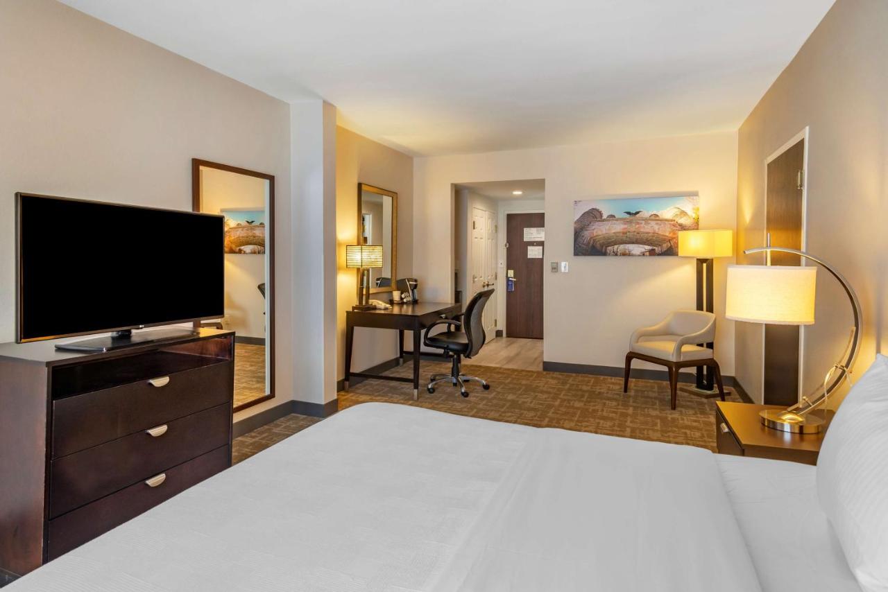King Room with Mobility Accessible Walk-In Shower at Best Western Plus Dalton Inn