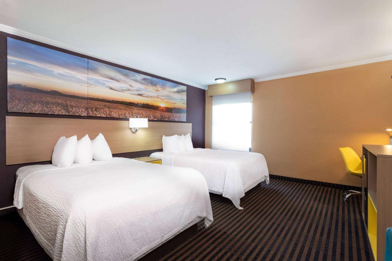 Double Room with Two Double Beds - Non-Smoking at Days Inn by Wyndham Anderson IN