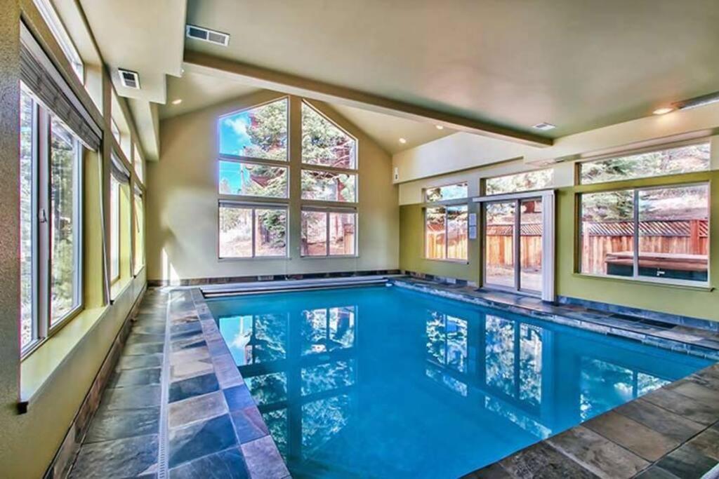 | Heated 5Bd Indoor Pool House,Steam Shower