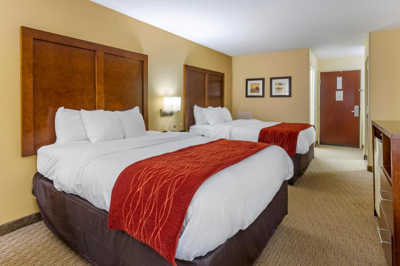 Queen Room with Two Queen Beds - Non-Smoking at Comfort Inn Garner Clayton I-40