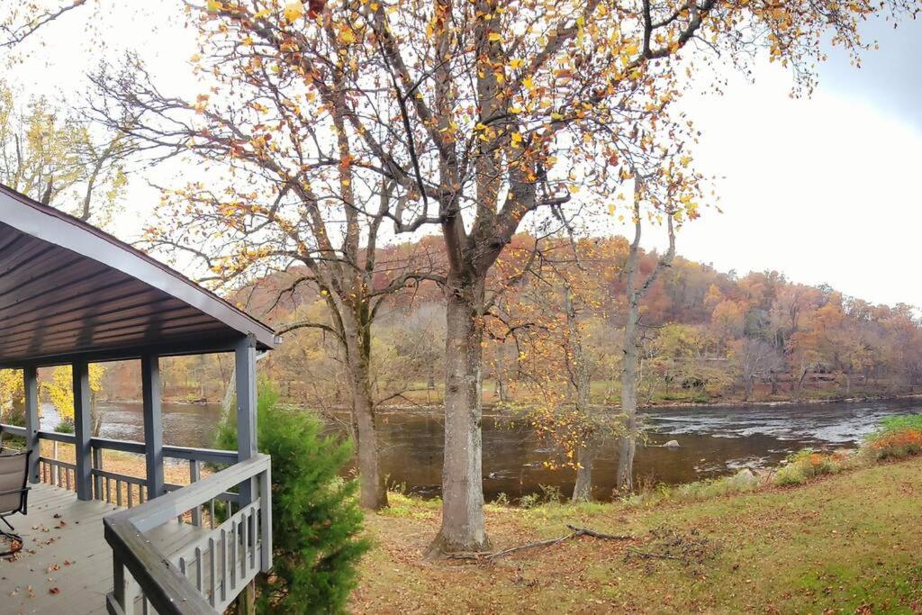 | Hope Floats~ Riverfront cabin with hot tub