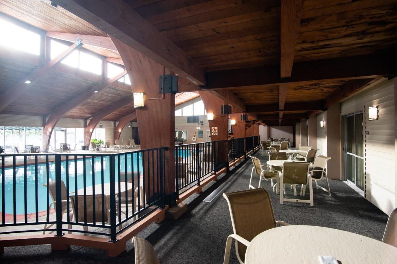 Double Room with Two Double Beds - Pool View Balcony at Best Western Plus Plattsburgh