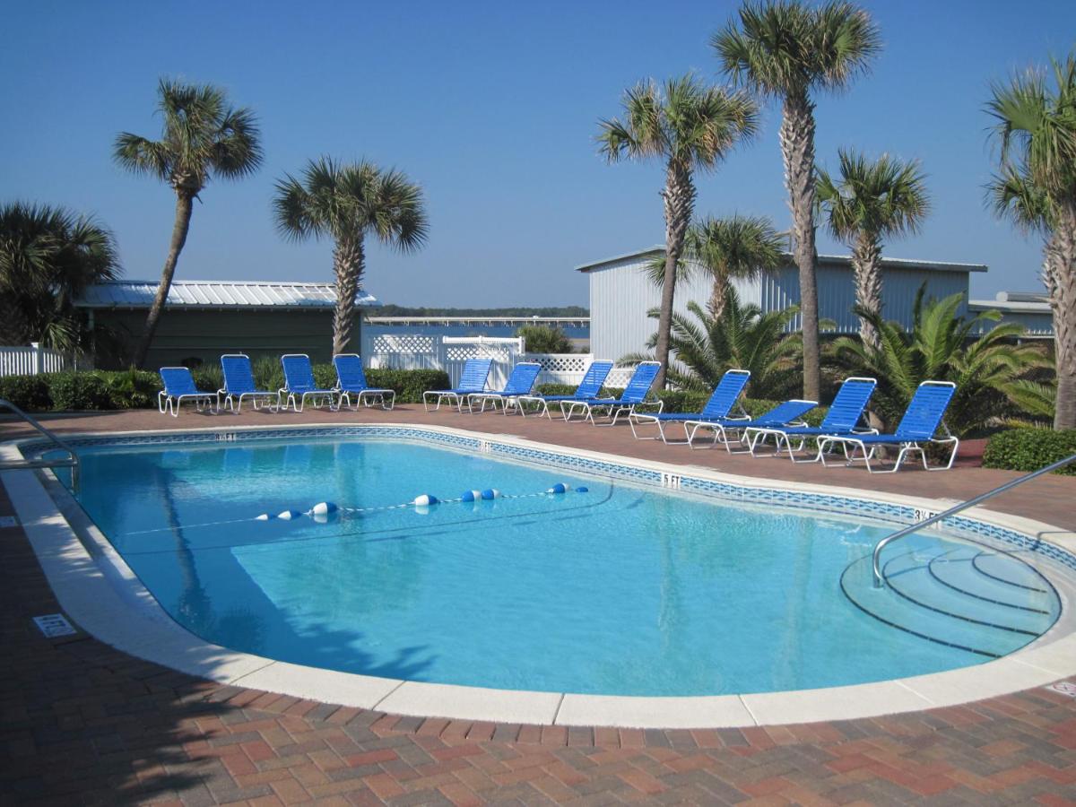 | Gulf-front and Lake-Front bliss with 2 balconies at Pinnacle Port Resort