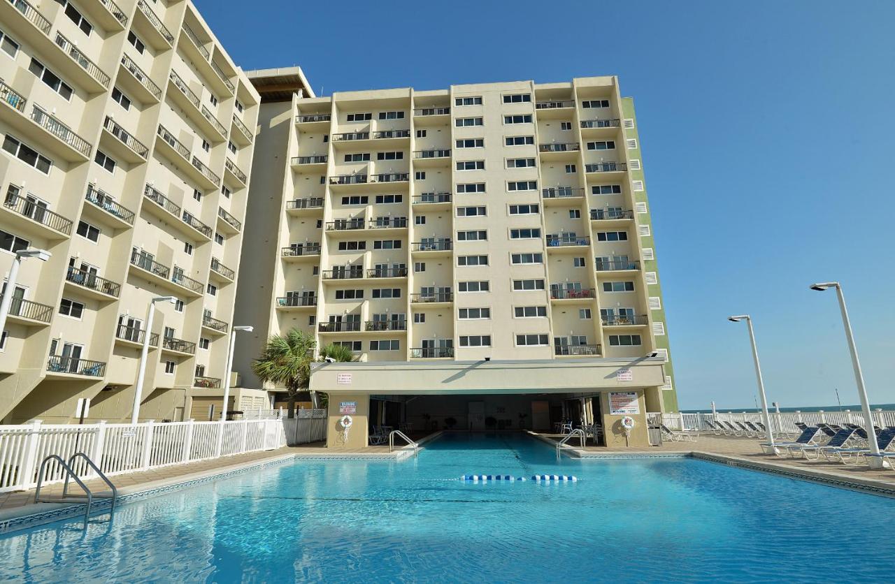 | Gulf-front, ground-level wrap-around ocean-front condo at Pinnacle Port Resort