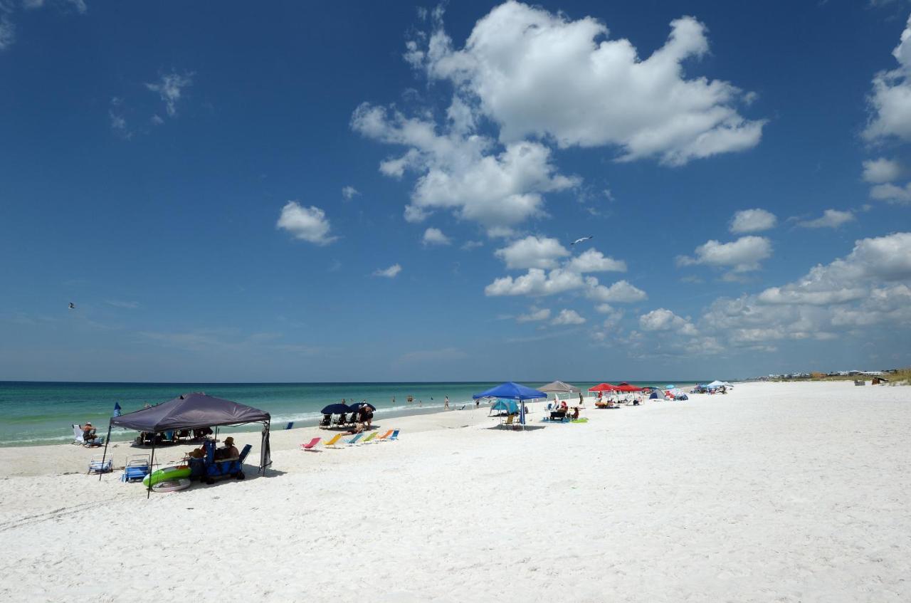 | Gulf-front, ground-level wrap-around ocean-front condo at Pinnacle Port Resort