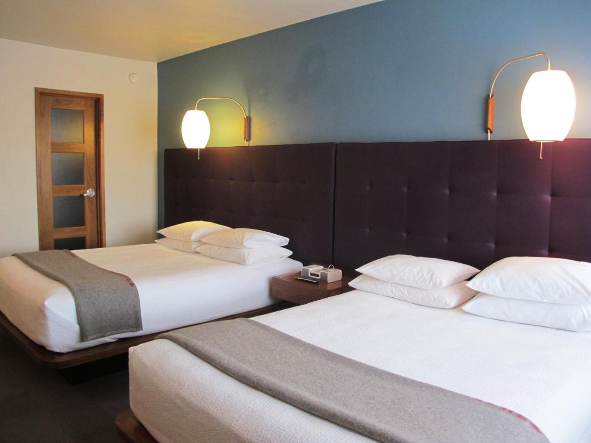 Queen Room with Two Queen Beds at Modern Hotel