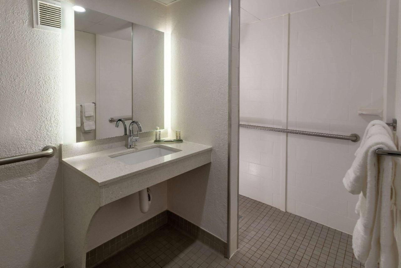 2 Queen Beds, Mobility and Hearing Accessible Room, Roll-In Shower, Non-Smoking at Baymont by Wyndham White Plains - Elmsford