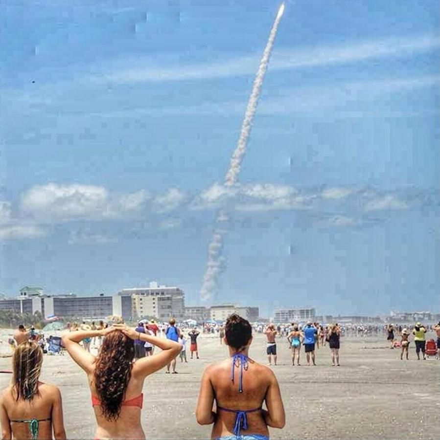 | Best Views North Cocoa Beach / Cape Canaveral Rocket Launches Pier Ships Disney