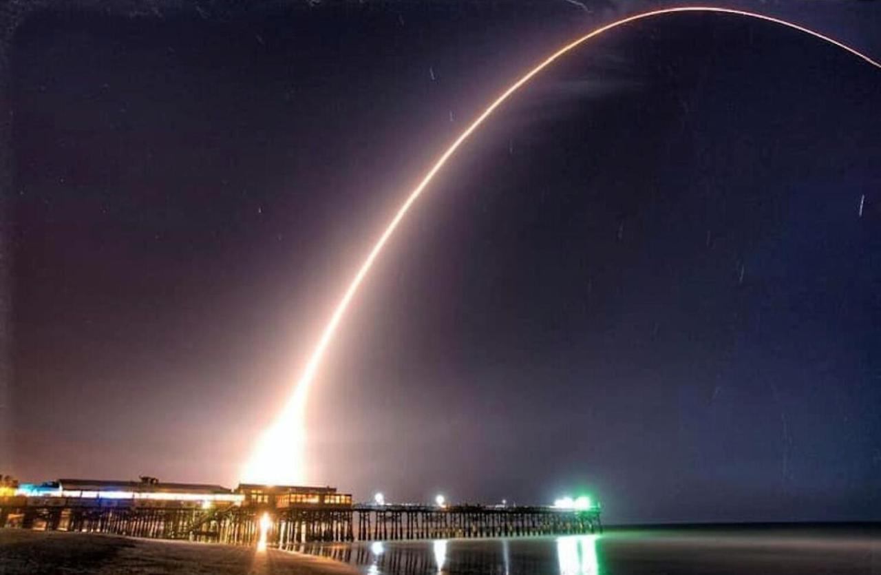 | Best Views North Cocoa Beach / Cape Canaveral Rocket Launches Pier Ships Disney