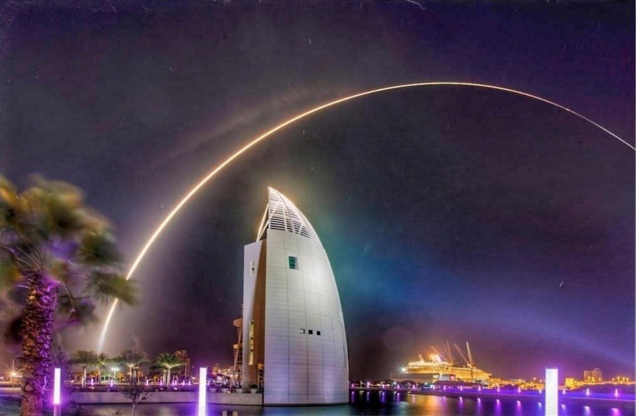 | Best Views North Cocoa Beach / Cape Canaveral Rocket Launches Pier Ships Disney