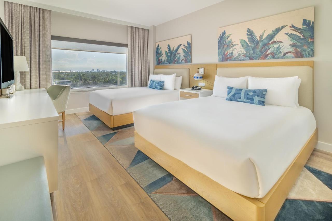 Queen Room with Two Queen Beds and Roll-in Shower - Non-Smoking at Four Points by Sheraton Miami Beach