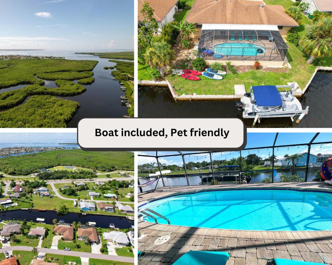  | HouseWithABoat, waterfront, heated pool, pet friendly, pontoon + kayaks + SUP boards included (W)