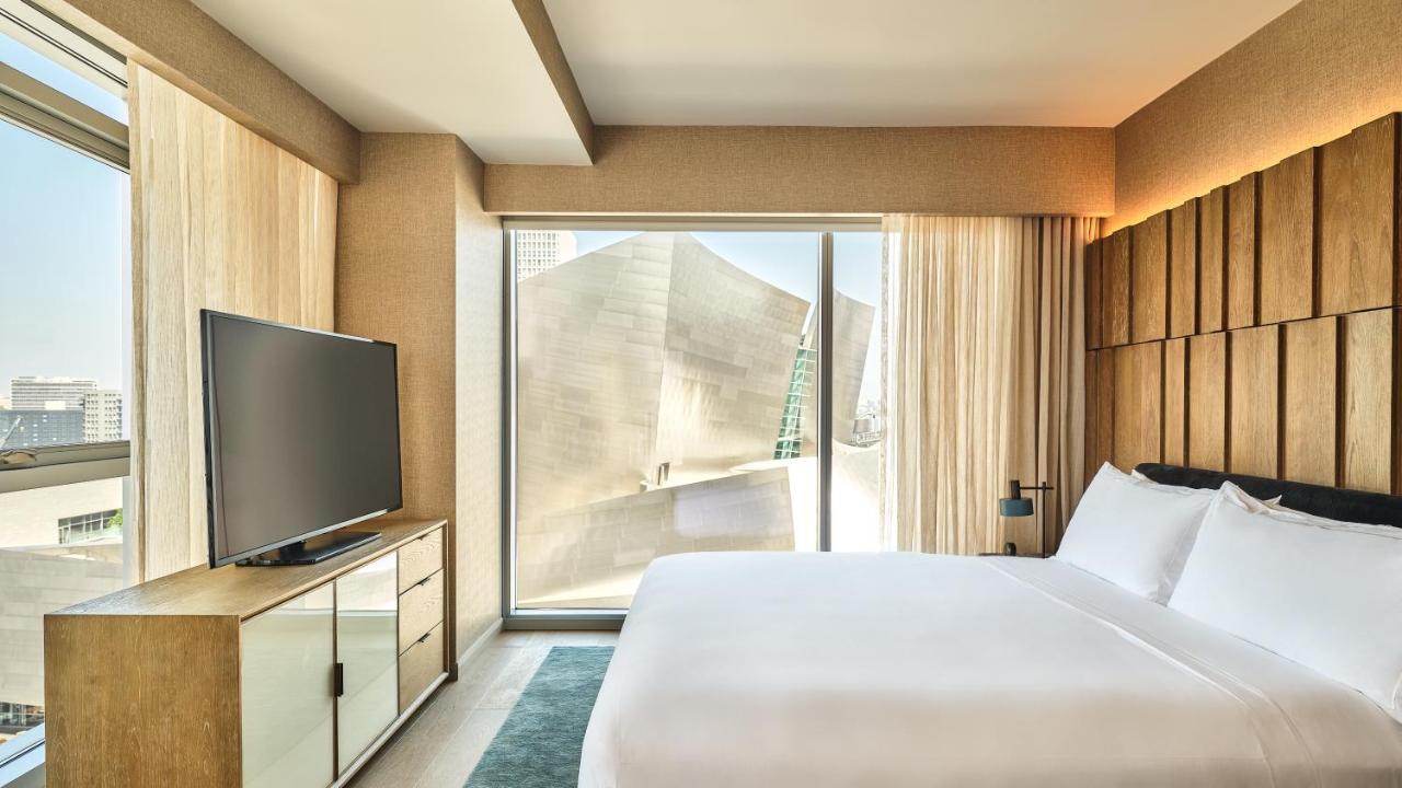 Corner King Suite with Bath Tub - Mobility Accessible at Conrad Los Angeles
