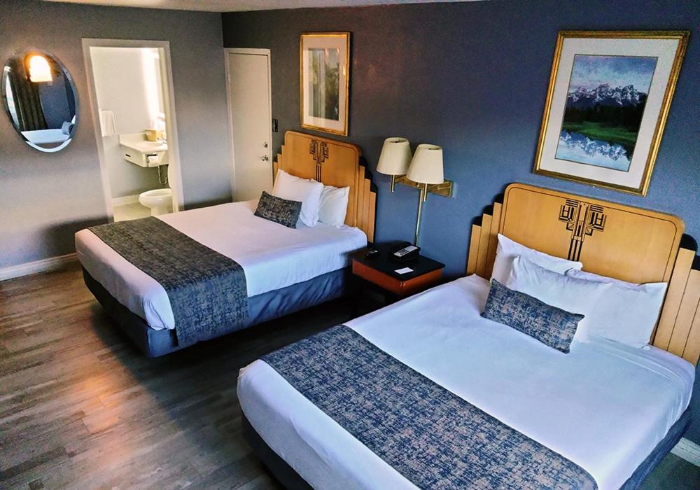 Queen Room with Two Queen Beds at The Metropolitan Inn