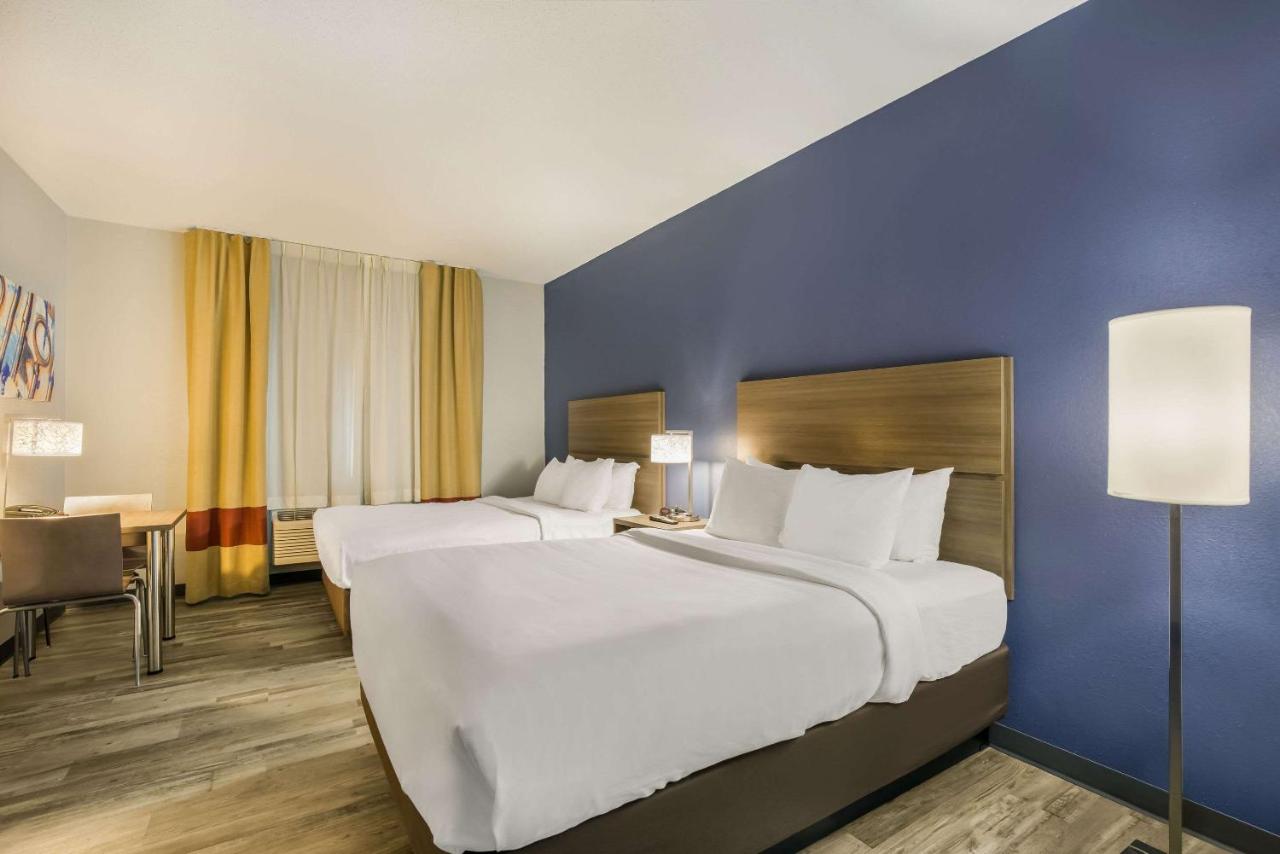 Efficiency Queen Room with Two Queen Beds - Non Smoking at MainStay Suites Joliet I-80