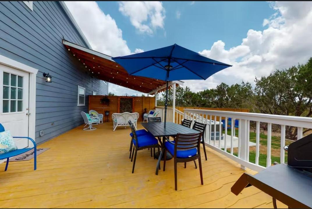 | Blue Oasis in the Hill Country