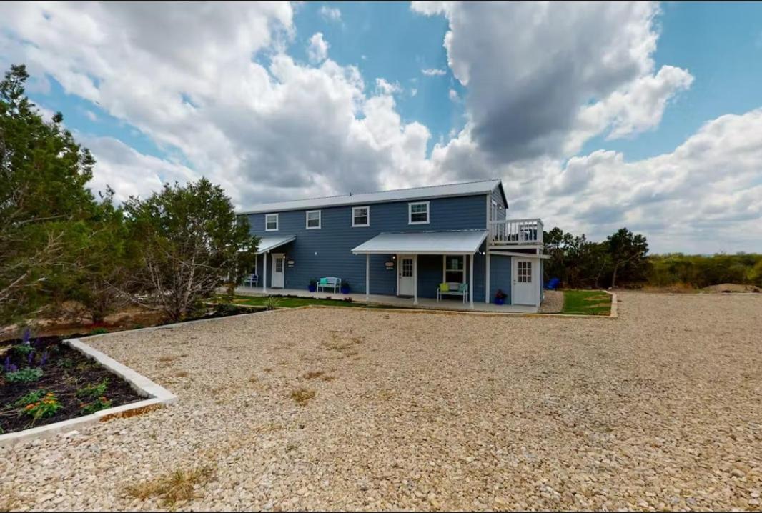 | Blue Oasis in the Hill Country