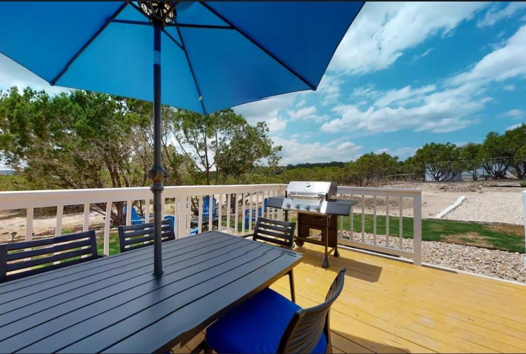 | Blue Oasis in the Hill Country