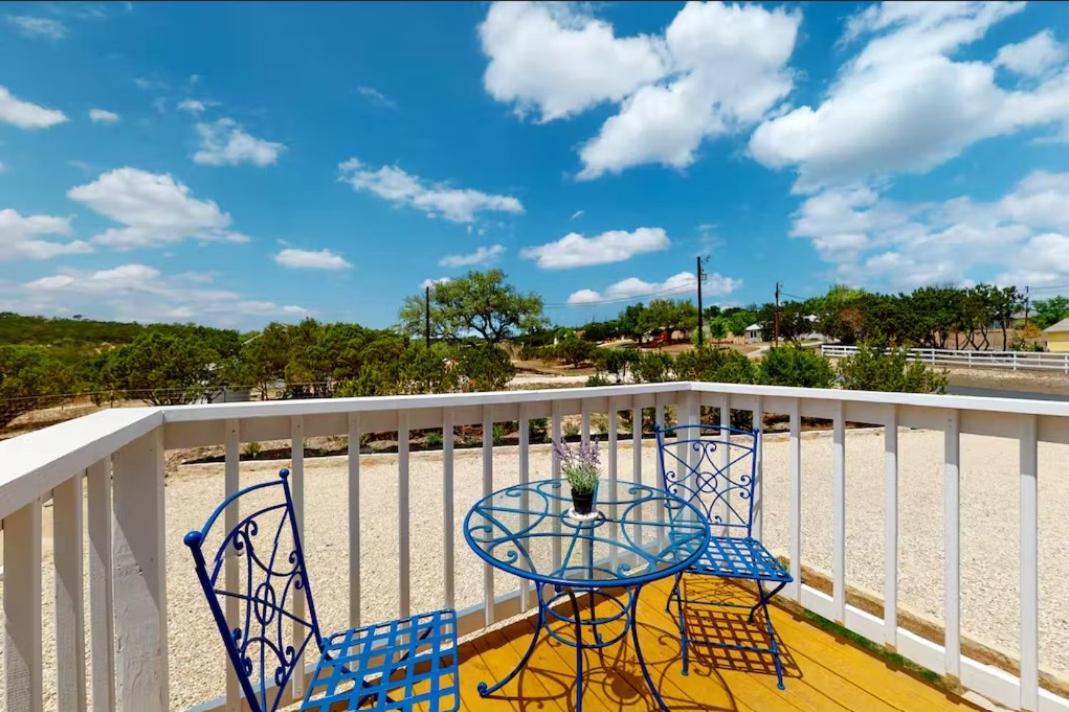 | Blue Oasis in the Hill Country
