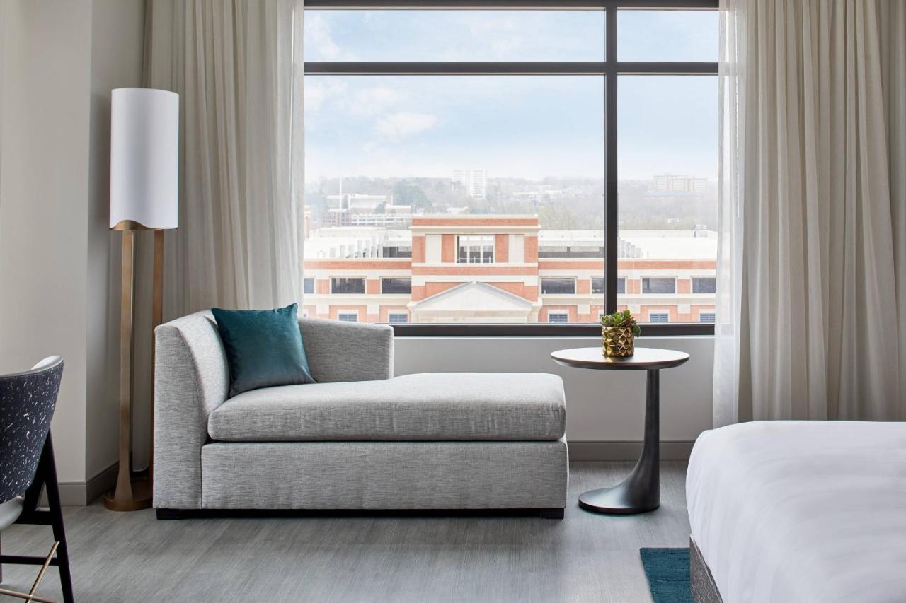 Corner King Room at UNC Charlotte Marriott Hotel & Conference Center
