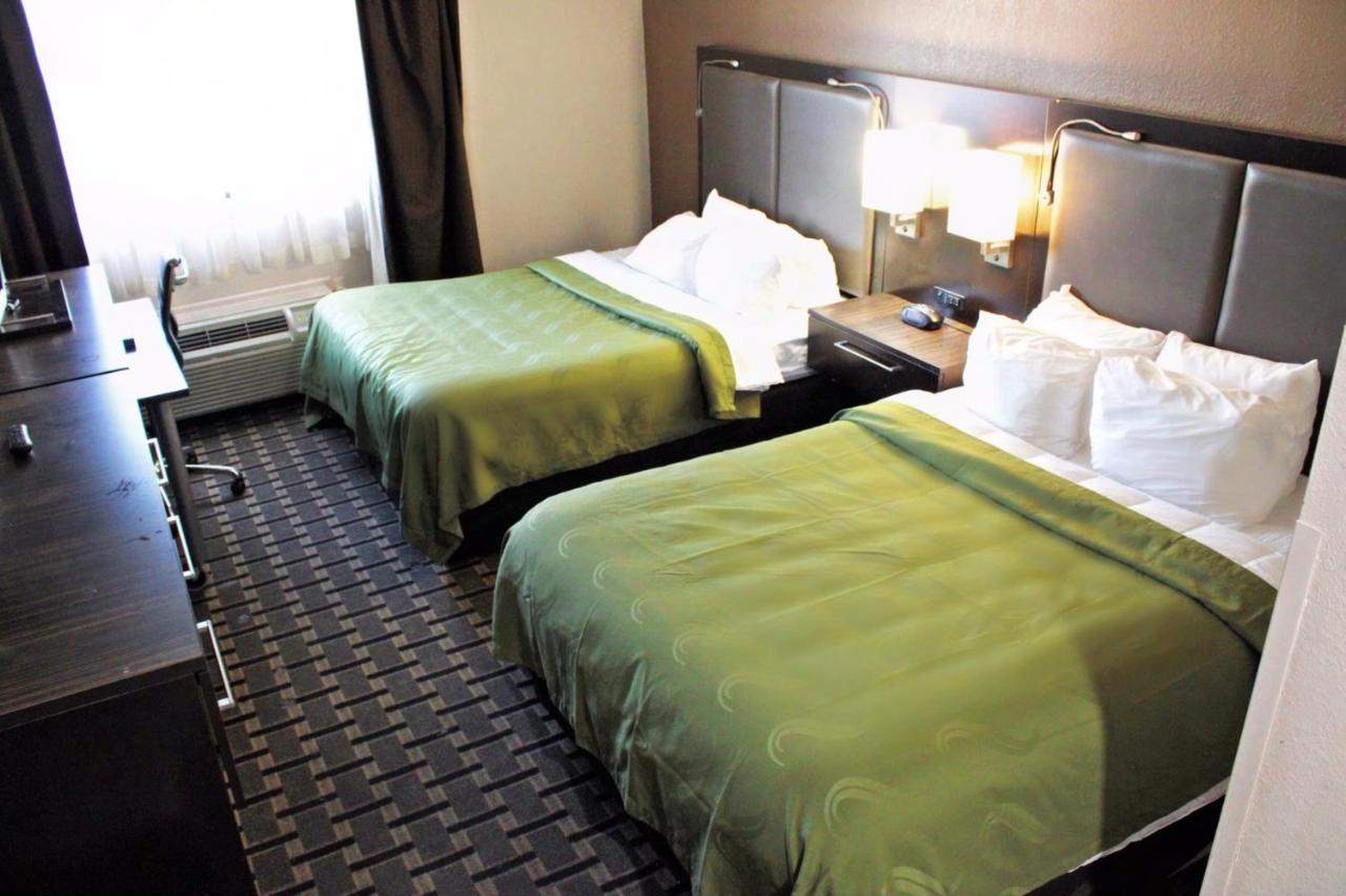 Queen Room with Two Queen Beds - Non-Smoking at Quality Inn & Suites Detroit Metro Airport