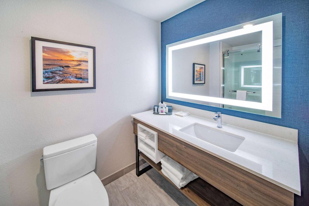 King Room with Roll-In Shower - Mobility Access/Non-Smoking at La Quinta Inn & Suites by Wyndham Galveston North at I-45