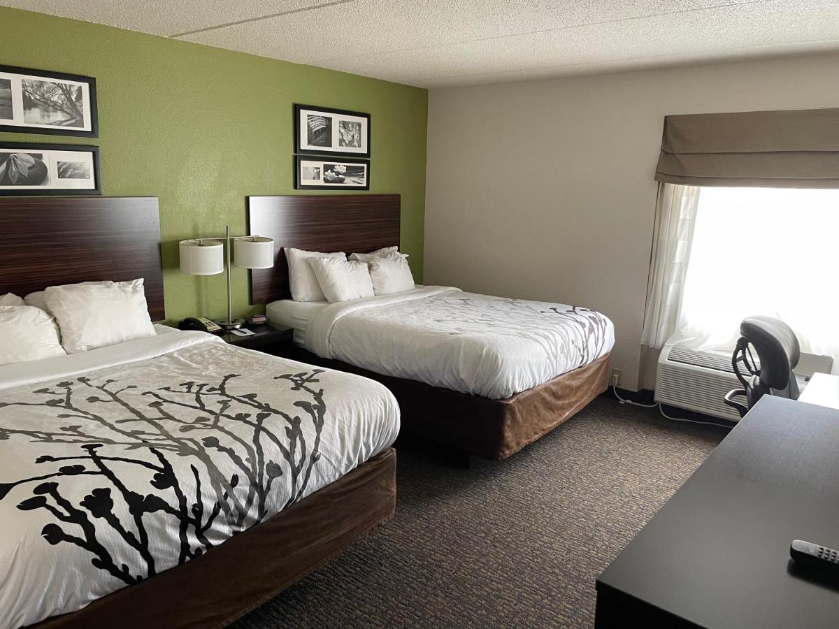 Queen Room with Two Queen Beds - Non-Smoking at Sleep Inn & Suites near Sports World Blvd