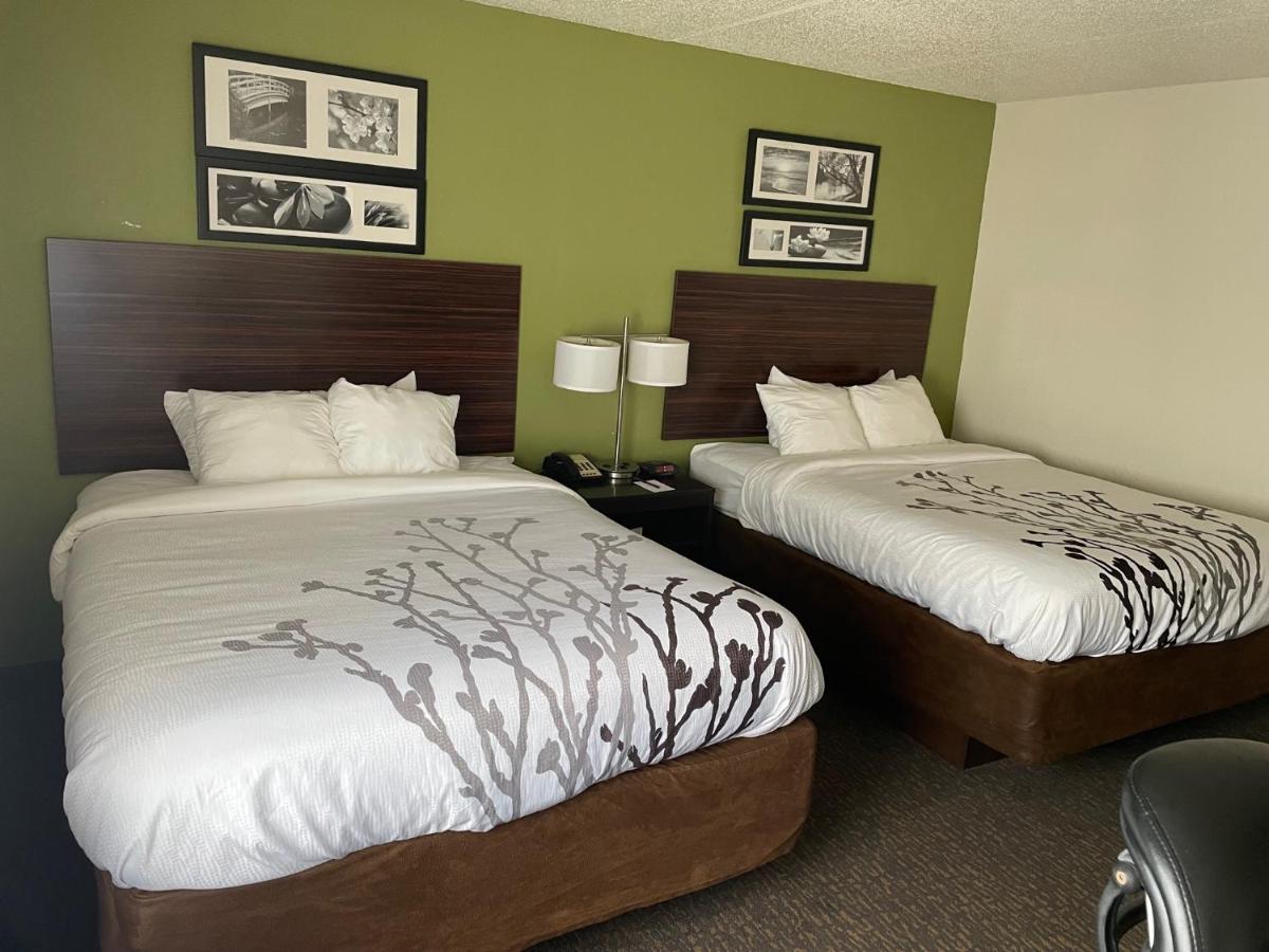 Queen Room with Two Queen Beds - Non-Smoking at Sleep Inn & Suites near Sports World Blvd