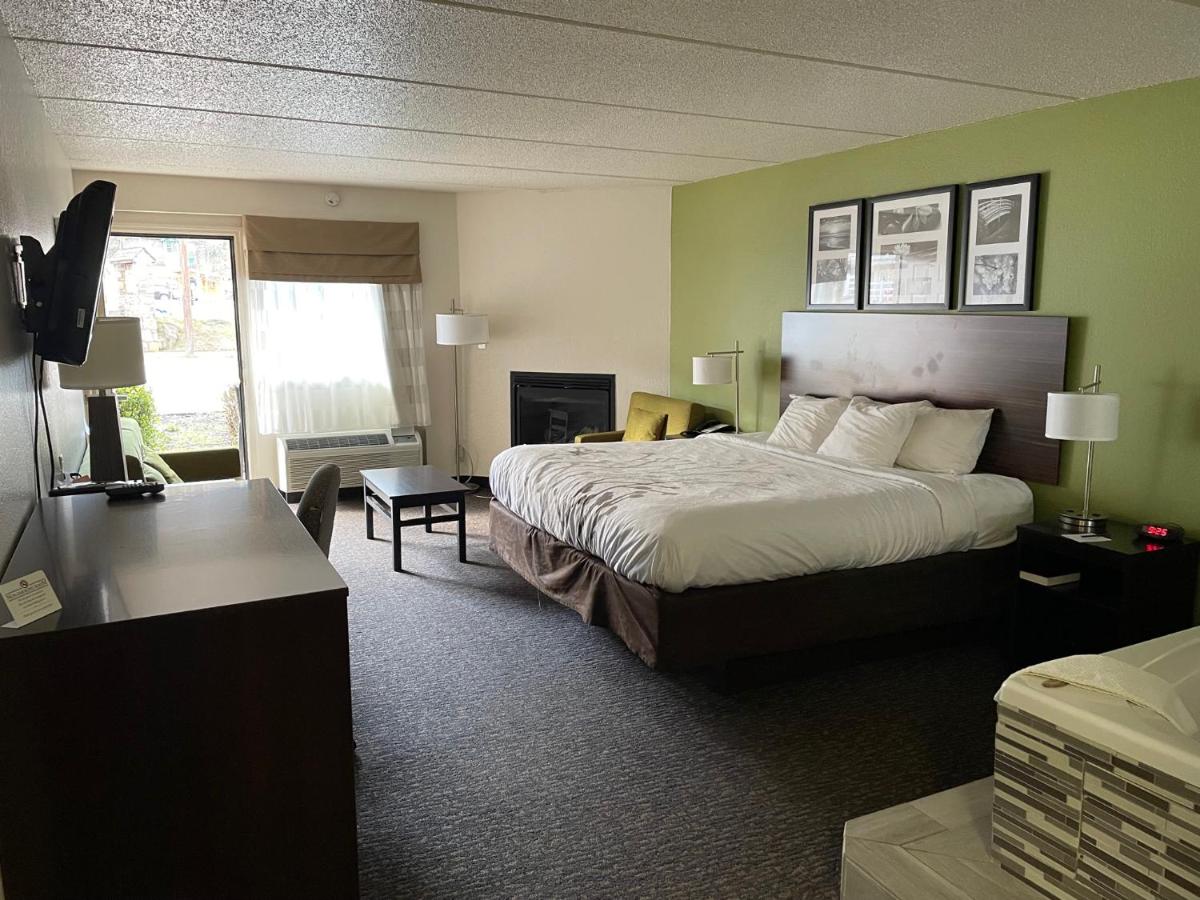 King Suite with Patio - Non-Smoking at Sleep Inn & Suites near Sports World Blvd