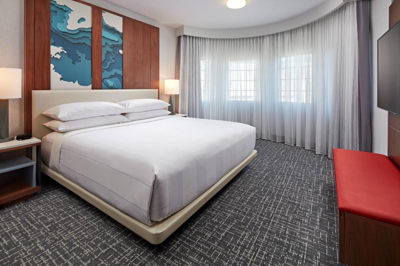 One-Bedroom King Suite with Sofa Bed at San Mateo Marriott San Francisco Airport