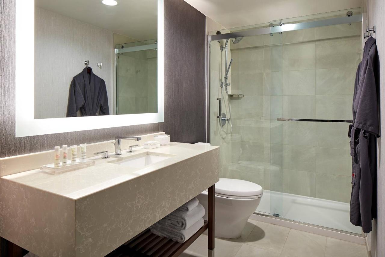 One-Bedroom King Suite with Sofa Bed at San Mateo Marriott San Francisco Airport