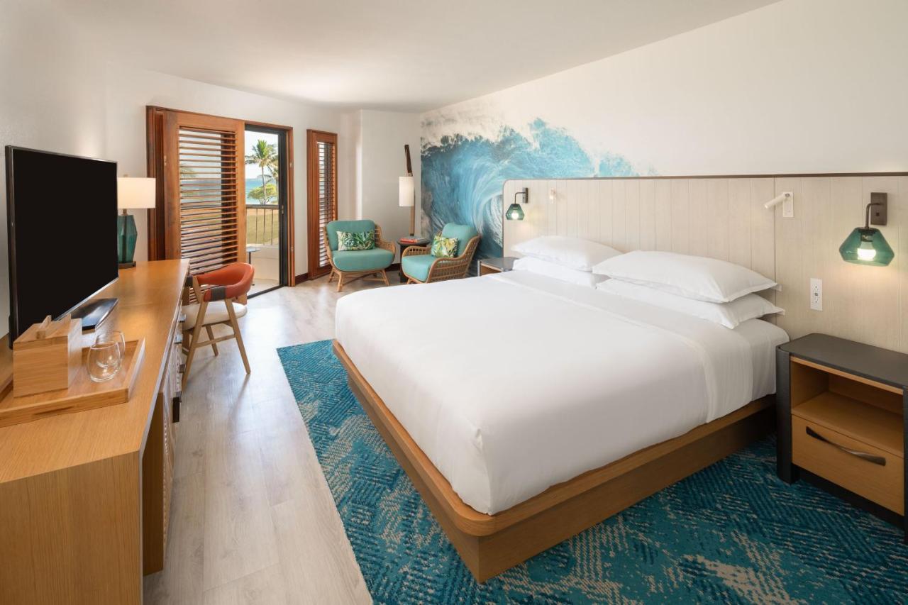 King or Queen Room with Ocean View at Sheraton Kauai Coconut Beach Resort