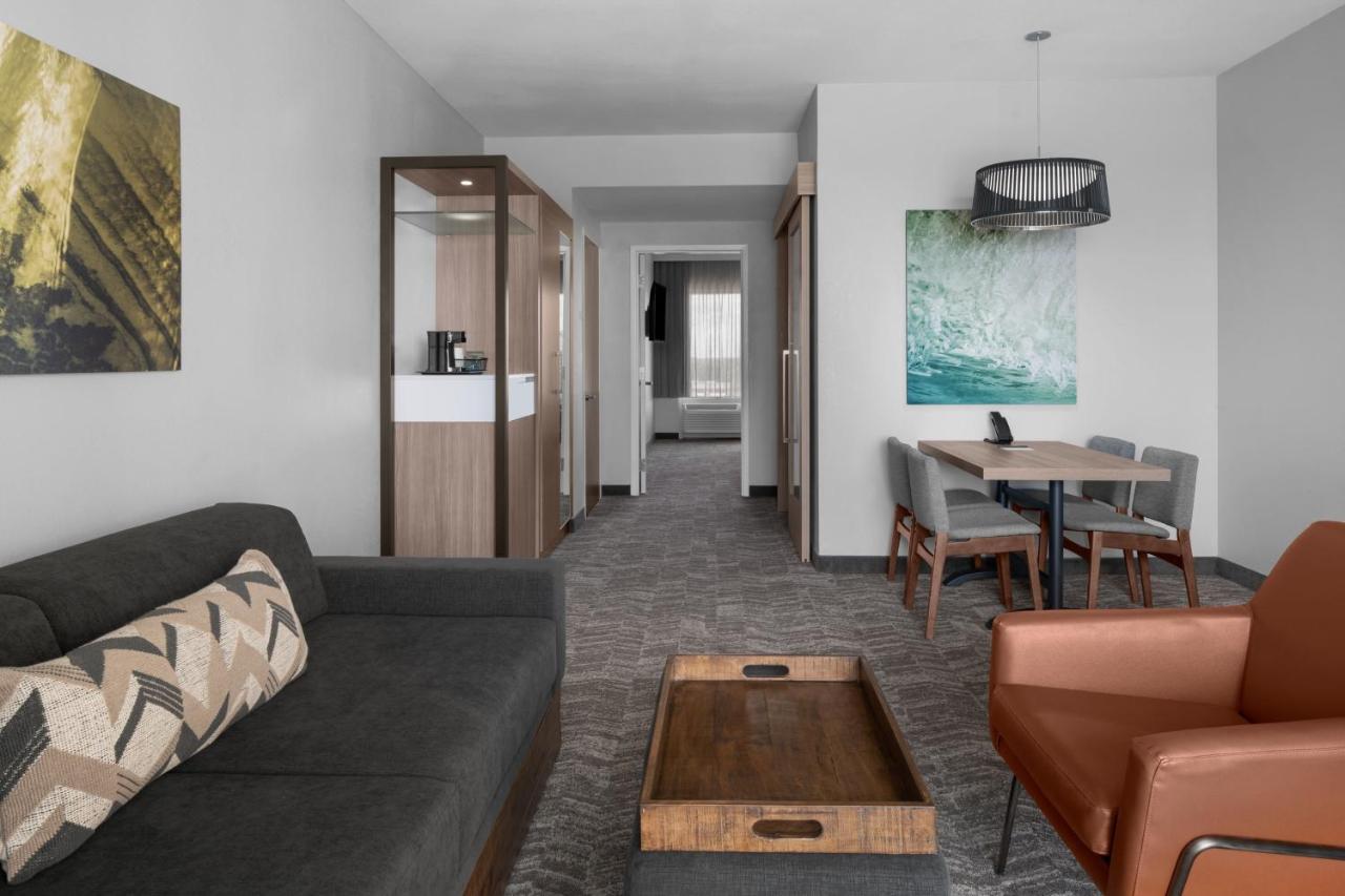 One-Bedroom Queen Suite with Sofa Bed and Balcony - Oceanfront at SpringHill Suites by Marriott Myrtle Beach Oceanfront