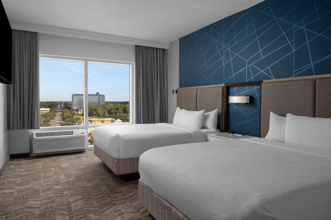 One-Bedroom Queen Suite with Sofa Bed and Balcony - Oceanfront at SpringHill Suites by Marriott Myrtle Beach Oceanfront
