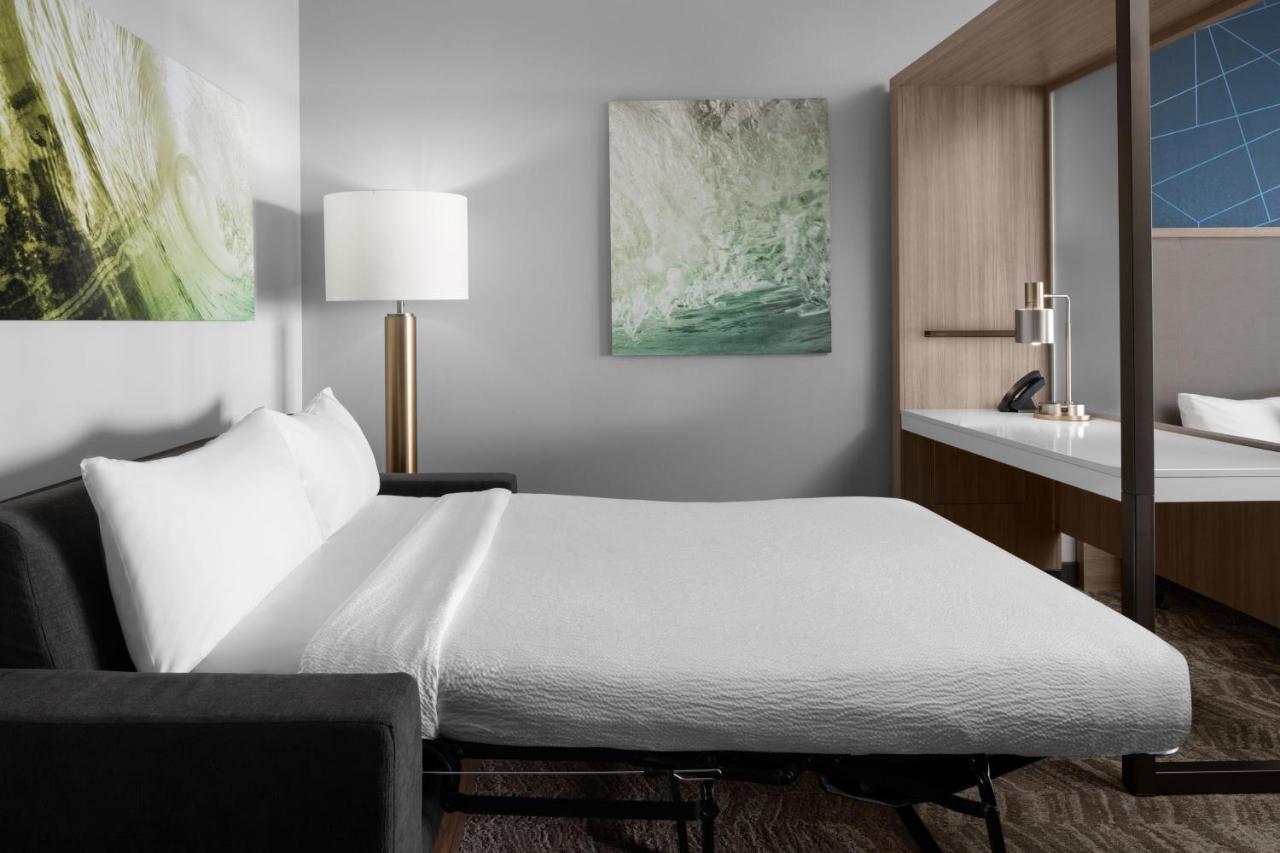 King Suite with Sofa Bed and Balcony - Oceanfront at SpringHill Suites by Marriott Myrtle Beach Oceanfront