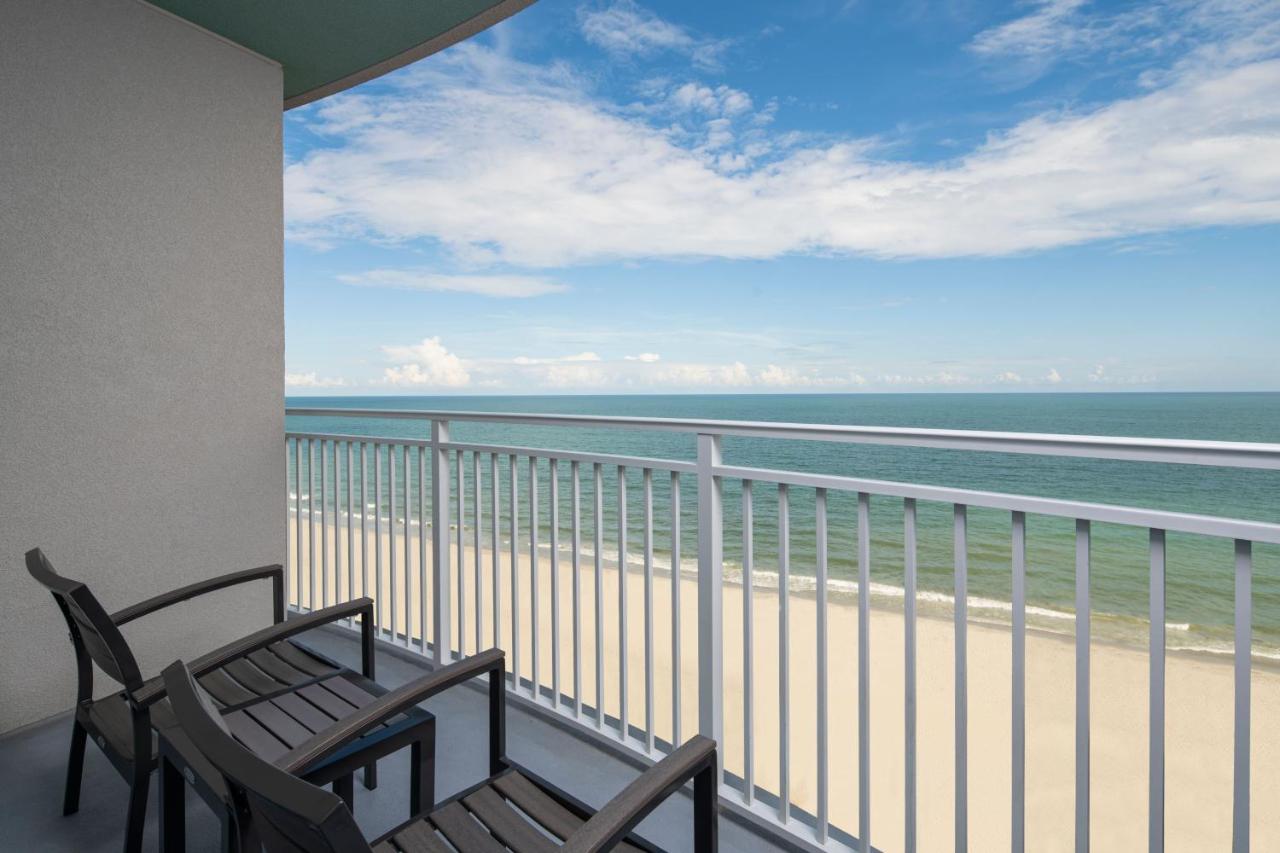 King Suite with Sofa Bed and Balcony - Oceanfront at SpringHill Suites by Marriott Myrtle Beach Oceanfront