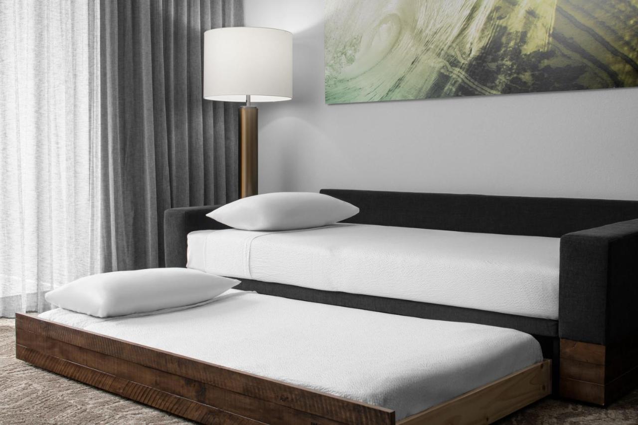 One-Bedroom Queen Suite with Sofa Bed and Balcony - Oceanfront at SpringHill Suites by Marriott Myrtle Beach Oceanfront