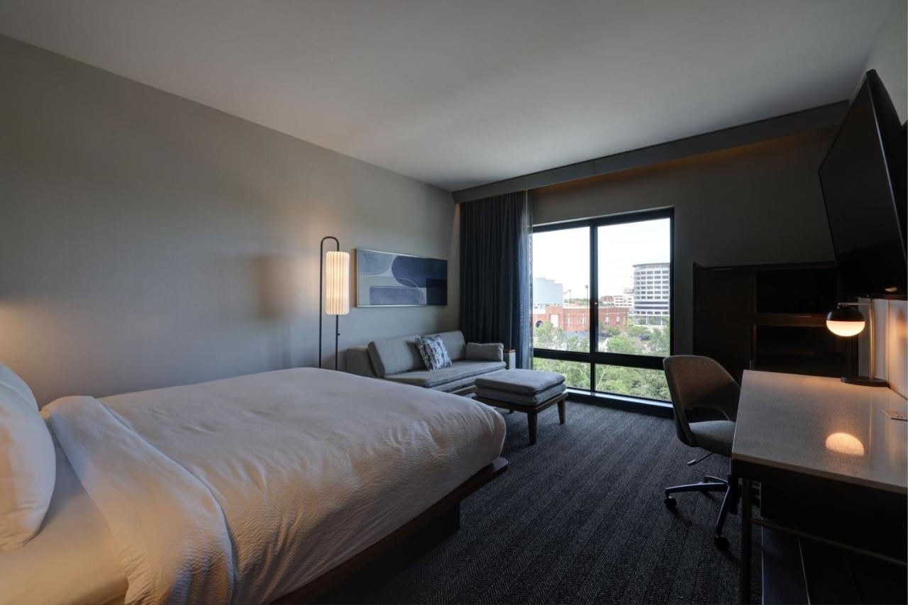 King Guest Room with Sofa Bed at Courtyard by Marriott Iowa City University Heights