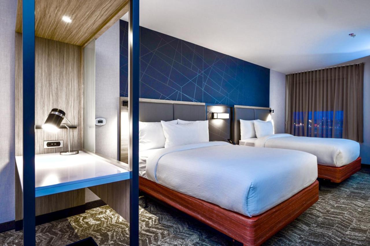 Suite with 2 Queen Trundle Beds at SpringHill Suites by Marriott Kenosha
