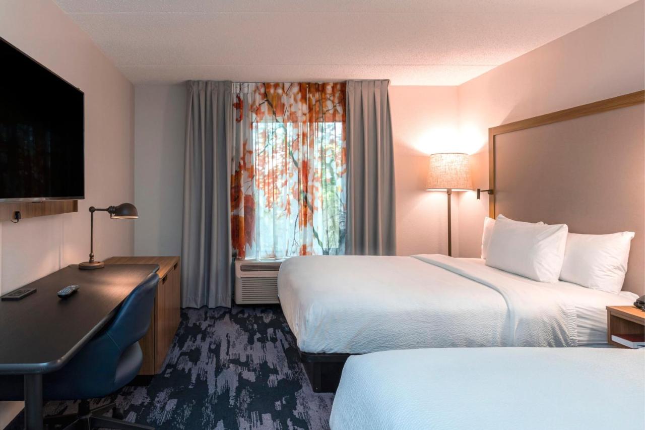 Double Room with Two Double Beds at Fairfield Inn by Marriott Evansville West