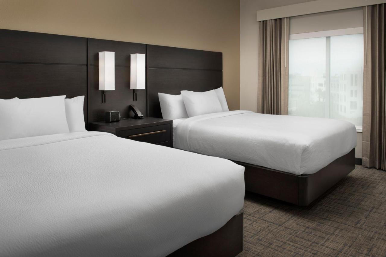 One-Bedroom Suite with Two Queen Beds and Sofa Bed at Residence Inn by Marriott Jacksonville Downtown