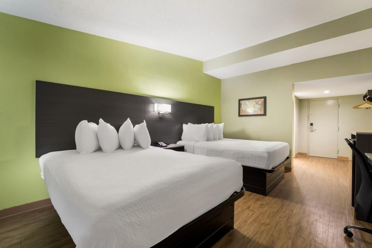 Queen Rooms with Two Queen Beds - Non-Smoking at SureStay Hotel by Best Western Columbus Downtown