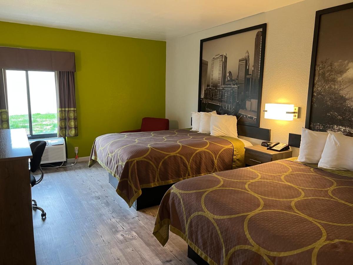 Queen Room with Two Queen Beds - Non-Smoking at Super 8 by Wyndham Clemmons/Bermuda Run/Winston-Salem I-40