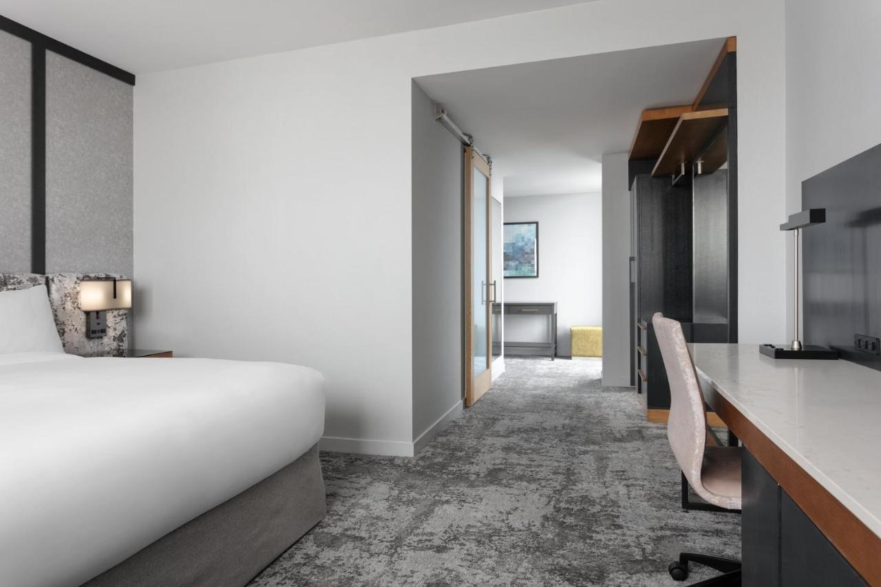 Luxury Corner King Room at Loews Chicago O'Hare Hotel