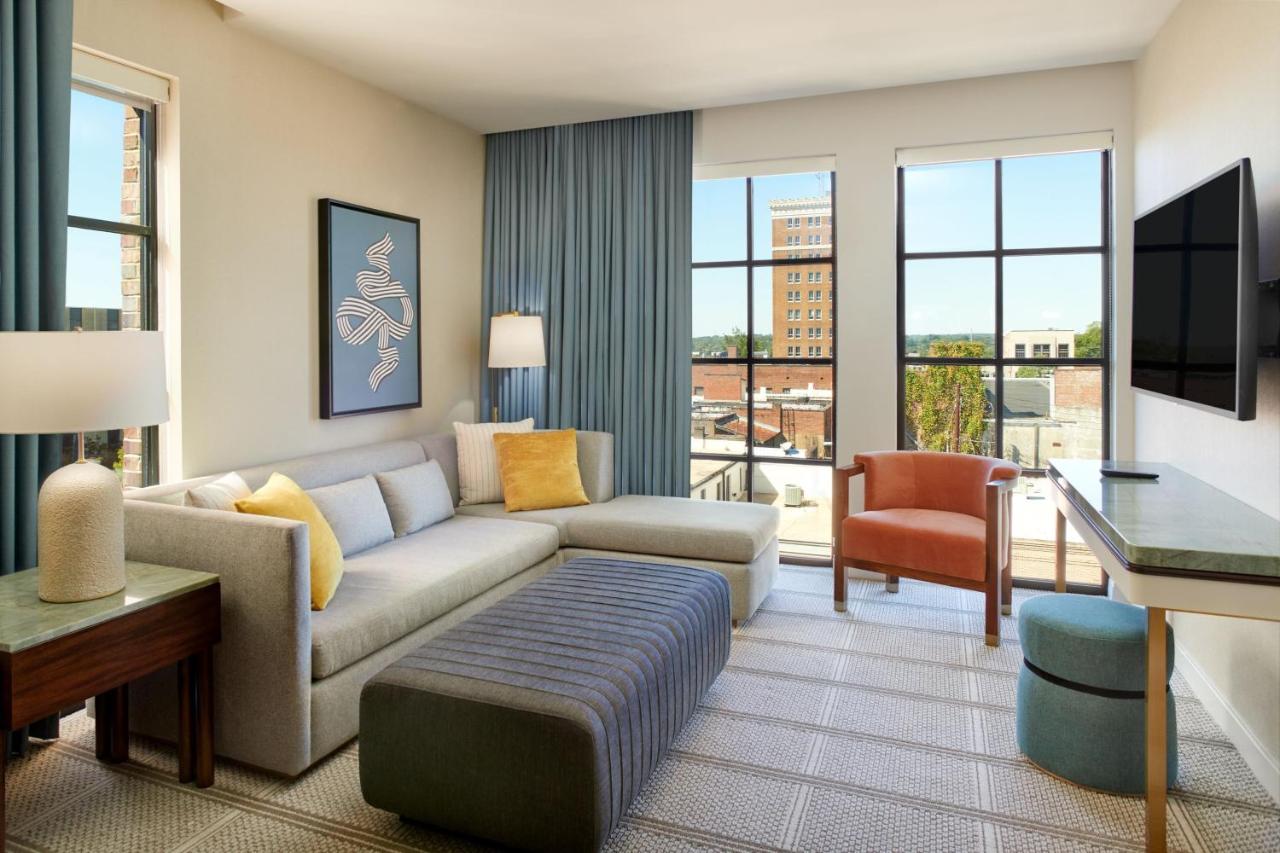 One-Bedroom King Suite with Sofa Bed and City View at The Alamite, Tuscaloosa, a Tribute Portfolio Hotel